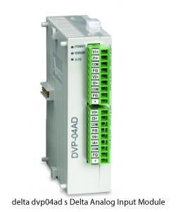 DVP04AD S Analog Input Module