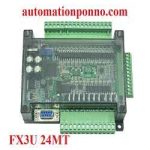 FX3U-24MT-6AD2DA-RS485-FX3U-PLC