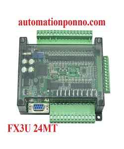 FX3U-24MT-6AD2DA-RS485-FX3U-PLC