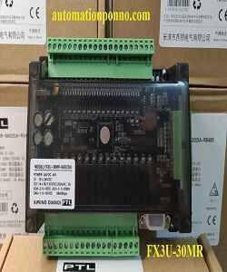 FX3U-30MR-6AD2DA-RS485-FX3U-PLC