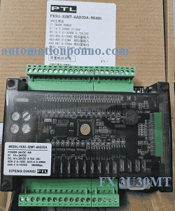 FX3U-30MT-6AD2DA-RS485-China-FX3U-PLC
