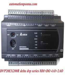 DVP20EX200R delta dvp series 8DI+DO 4AI+2AO