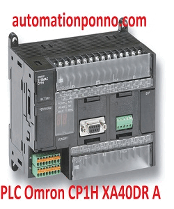 PLC Omron CP1H XA40DR A PLC-Omron-CP1H-XA40DR-A